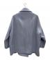 Noble (ノーブル) スタンドカラーオーバーコート ブルー サイズ:不明：23000円