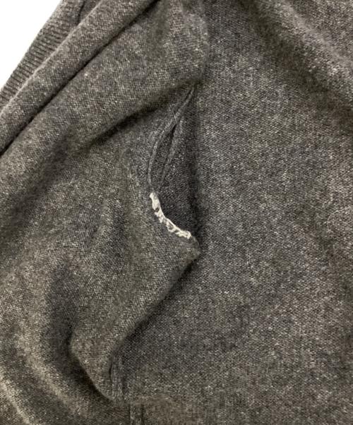 CELINE（セリーヌ）CELINE (セリーヌ) カシミヤカーディガン グレー サイズ:Mの古着・服飾アイテム