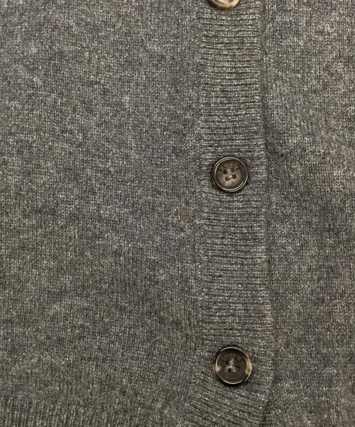 CELINE（セリーヌ）CELINE (セリーヌ) カシミヤカーディガン グレー サイズ:Mの古着・服飾アイテム