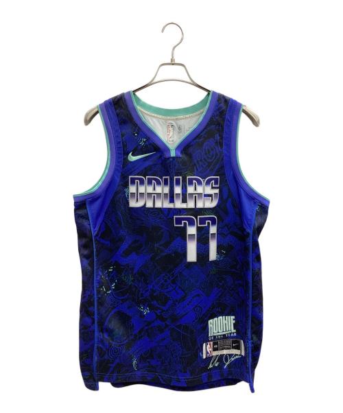 NIKE（ナイキ）NIKE (ナイキ) NBAタンクトップ Dallas Mavericks　Luka Doncic ブルー サイズ:Lの古着・服飾アイテム