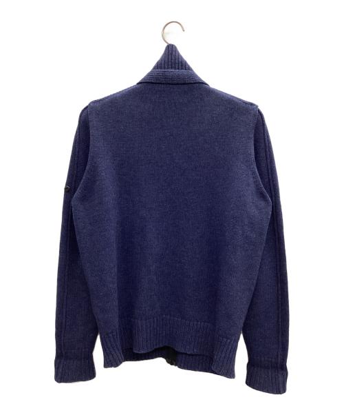 STONE ISLAND（ストーンアイランド）STONE ISLAND (ストーンアイランド) ニットジャケット ネイビー サイズ:Lの古着・服飾アイテム