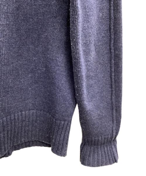 STONE ISLAND（ストーンアイランド）STONE ISLAND (ストーンアイランド) ニットジャケット ネイビー サイズ:Lの古着・服飾アイテム