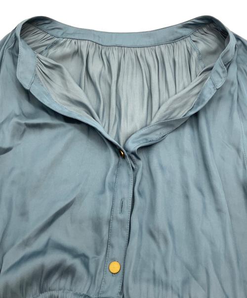 Diagram（ダイアグラム）Diagram (ダイアグラム) ティアードワンピース ブルー サイズ:36の古着・服飾アイテム