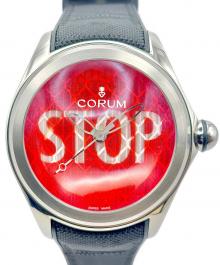 CORUM（コルム）の古着「Bubble 52 STOP Limited Edition バブル 52 STOP リミテッド Ref:L403/03249 赤文字盤」｜赤文字