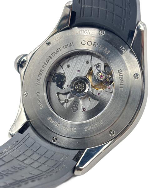 CORUM（コルム）CORUM (コルム) Bubble 52 STOP Limited Edition バブル 52 STOP リミテッド Ref:L403/03249 赤文字盤 赤文字 サイズ:52mm/13～18㎝の古着・服飾アイテム