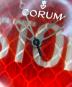 中古・古着 CORUM (コルム) Bubble 52 STOP Limited Edition バブル 52 STOP リミテッド Ref:L403/03249 赤文字盤 赤文字 サイズ:52mm/13～18㎝：140000円