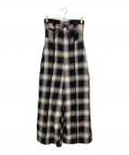 MAISON SPECIALメゾンスペシャル）の古着「Bare Top Rompers」｜ベージュ