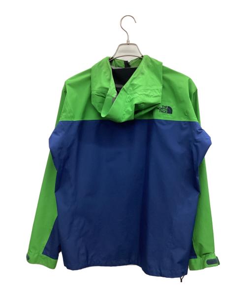 THE NORTH FACE（ザ ノース フェイス）THE NORTH FACE (ザ ノース フェイス) クライムライトジャケット グリーン×ネイビー サイズ:Lの古着・服飾アイテム