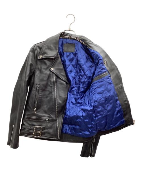 ACE CAFE LONDON（エースカフェロンドン）ACE CAFE LONDON (エースカフェロンドン) ライダースジャケット ブラック サイズ:38の古着・服飾アイテム