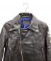 中古・古着 ACE CAFE LONDON (エースカフェロンドン) ライダースジャケット ブラック サイズ:38：27000円