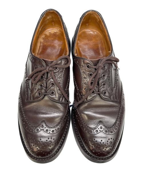 Tricker's（トリッカーズ）Tricker's (トリッカーズ) ウィングチップシューズ ブラウン サイズ:8・5の古着・服飾アイテム