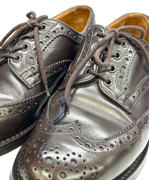 Tricker's（トリッカーズ）Tricker's (トリッカーズ) ウィングチップシューズ ブラウン サイズ:8・5の古着・服飾アイテム