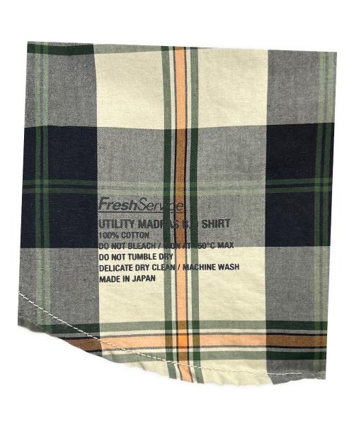 FreshService（フレッシュサービス）FreshService (フレッシュサービス) 長袖チェックシャツ ベージュ×ブラック サイズ:　の古着・服飾アイテム