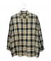 FreshService（フレッシュサービス）の古着「長袖チェックシャツ」｜ベージュ×ブラック