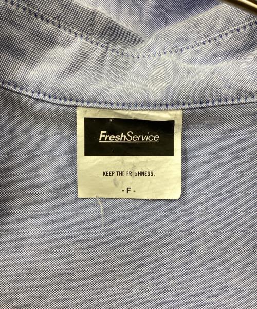 FreshService（フレッシュサービス）FreshService (フレッシュサービス) 長袖シャツ ブルー サイズ:Fの古着・服飾アイテム