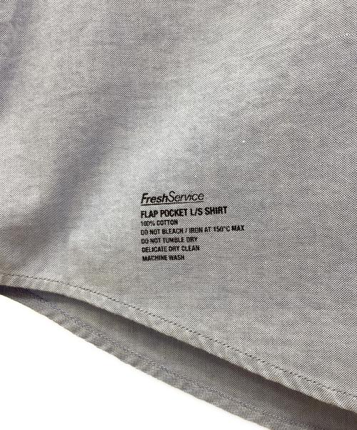 FreshService（フレッシュサービス）FreshService (フレッシュサービス) 長袖シャツ ブルー サイズ:Fの古着・服飾アイテム
