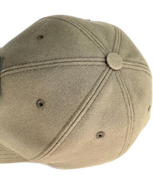 LOEWE（ロエベ）LOEWE (ロエベ) キャンバス パッチ キャップ  オリーブ サイズ:59の古着・服飾アイテム