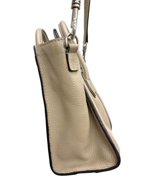 CELINE（セリーヌ）CELINE (セリーヌ) ショルダーバッグ ラゲージ ナノショッパー ベージュの古着・服飾アイテム