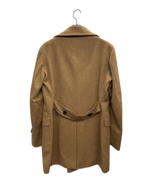 azabu tailor（アザブテーラー）azabu tailor (アザブテーラー) ウールコート ブラウン サイズ:Mの古着・服飾アイテム