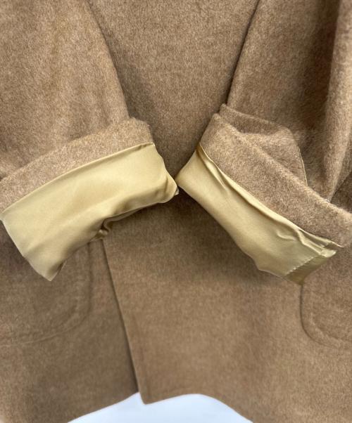 azabu tailor（アザブテーラー）azabu tailor (アザブテーラー) ウールコート ブラウン サイズ:Mの古着・服飾アイテム
