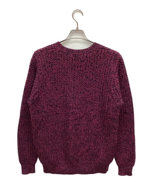 PAUL SMITH（ポールスミス）PAUL SMITH (ポールスミス) クルーネックニット パープル サイズ:Lの古着・服飾アイテム
