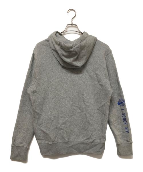 NIKE（ナイキ）NIKE (ナイキ) NIKE AS M NSW HOODIE AF1 OPEN DK GREY HEATHER 22HO-I　プルオーバーパーカー グレー サイズ:SIZE Mの古着・服飾アイテム
