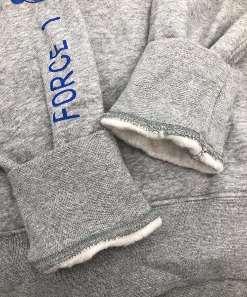 NIKE（ナイキ）NIKE (ナイキ) NIKE AS M NSW HOODIE AF1 OPEN DK GREY HEATHER 22HO-I　プルオーバーパーカー グレー サイズ:SIZE Mの古着・服飾アイテム