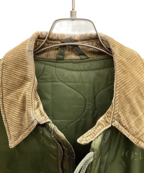 US NAVY（ユーエスネイビー）US NAVY (ユーエスネイビー) U.S.NAVY A-1ナイロンデッキジャケット 80s グリーン サイズ:不明の古着・服飾アイテム