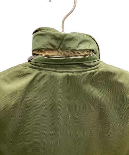 US NAVY（ユーエスネイビー）US NAVY (ユーエスネイビー) U.S.NAVY A-1ナイロンデッキジャケット 80s グリーン サイズ:不明の古着・服飾アイテム
