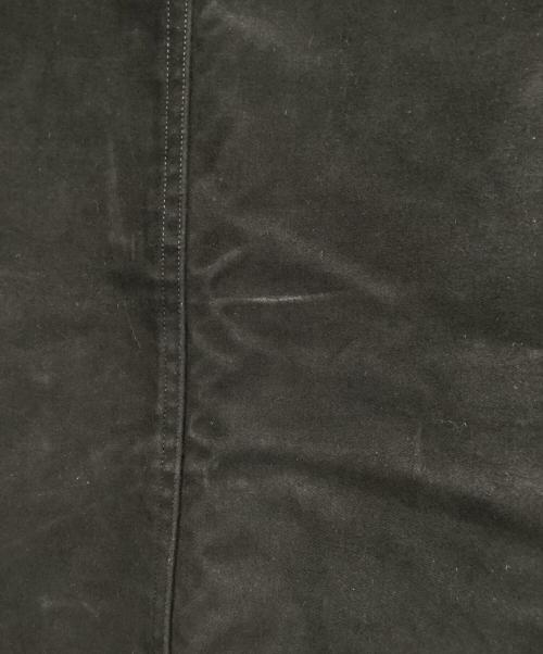 HAVERSACK（ハバーサック）HAVERSACK (ハバーサック) ノーカラーモールスキンワークジャケット ブラック サイズ:L 未使用品の古着・服飾アイテム