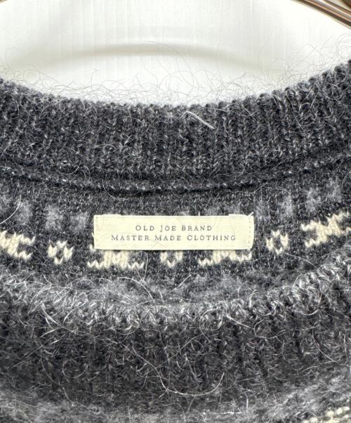 OLD JOE & Co.（オールドジョー）OLD JOE & Co. (オールドジョー) モヘアニット グレー サイズ:40の古着・服飾アイテム
