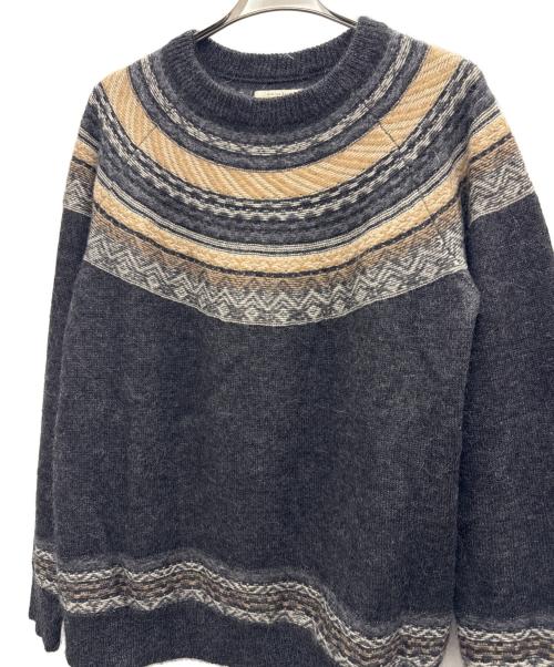 OLD JOE & Co.（オールドジョー）OLD JOE & Co. (オールドジョー) モヘアニット グレー サイズ:40の古着・服飾アイテム