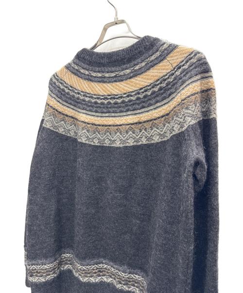 OLD JOE & Co.（オールドジョー）OLD JOE & Co. (オールドジョー) モヘアニット グレー サイズ:40の古着・服飾アイテム