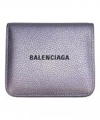 BALENCIAGAバレンシアガ）の古着「コンパクトウォレット」｜パープル