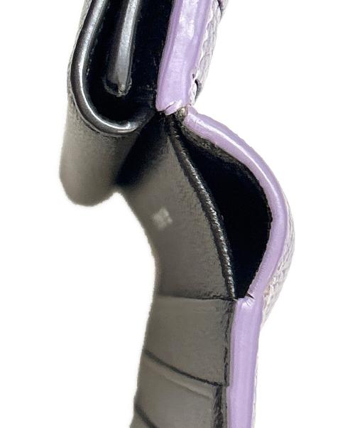 BALENCIAGA（バレンシアガ）BALENCIAGA (バレンシアガ) コンパクトウォレット パープルの古着・服飾アイテム