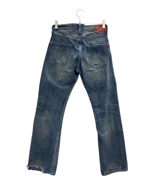 LEVI'S（リーバイス）LEVI'S (リーバイス) レイバーリペアード ダメージドデニムパンツ インディゴ サイズ:W31×L33の古着・服飾アイテム