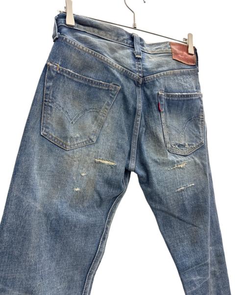 LEVI'S（リーバイス）LEVI'S (リーバイス) レイバーリペアード ダメージドデニムパンツ インディゴ サイズ:W31×L33の古着・服飾アイテム