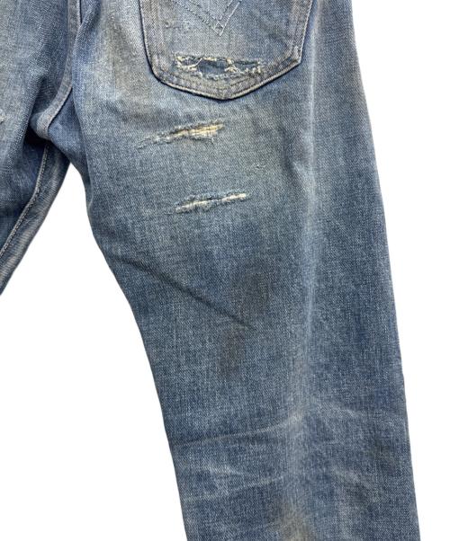 LEVI'S（リーバイス）LEVI'S (リーバイス) レイバーリペアード ダメージドデニムパンツ インディゴ サイズ:W31×L33の古着・服飾アイテム