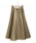 CLANE（クラネ）の古着「ボリュームフレアスカート」｜ベージュ