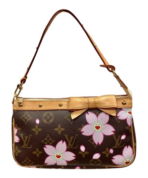 LOUIS VUITTON（ルイ ヴィトン）LOUIS VUITTON (ルイ ヴィトン) アクセソワール チェリーブロッサム ブラウンの古着・服飾アイテム
