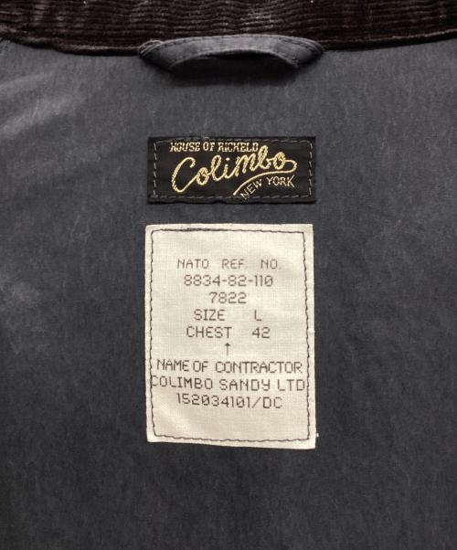 COLIMBO（コリンボ）COLIMBO (コリンボ) パーラメントウェザーコート ネイビー サイズ:Lの古着・服飾アイテム