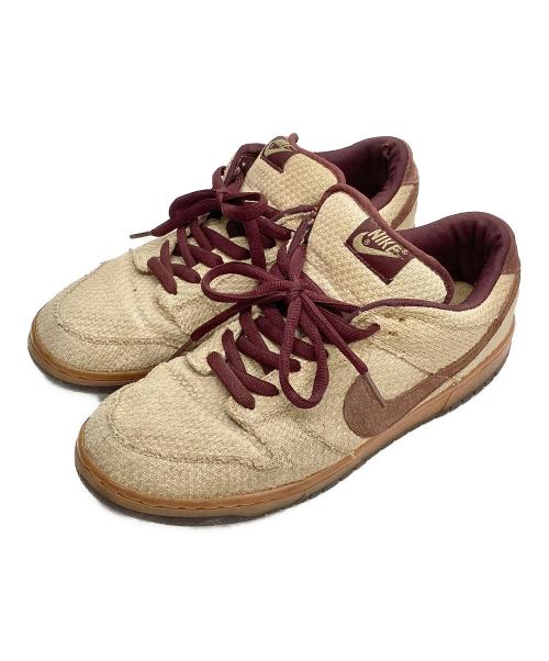 NIKE（ナイキ）NIKE (ナイキ) DUNK LOW PRO SB（ダンク ロウ プロ エスビー） Red Hemp ベージュ サイズ:29の古着・服飾アイテム