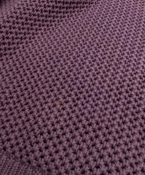 SUPREME（シュプリーム）SUPREME (シュプリーム) クルーネックニット パープル サイズ:Lの古着・服飾アイテム