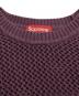 中古・古着 SUPREME (シュプリーム) クルーネックニット パープル サイズ:L：10000円