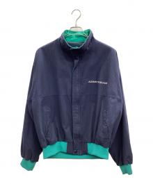Holloway×AIRSTREAM（ホロウェイ×エアストリーム）の古着「ジップジャケット」｜ネイビー×グリーン
