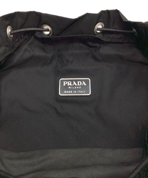 PRADA（プラダ）PRADA (プラダ) ナイロンリュック ブラックの古着・服飾アイテム
