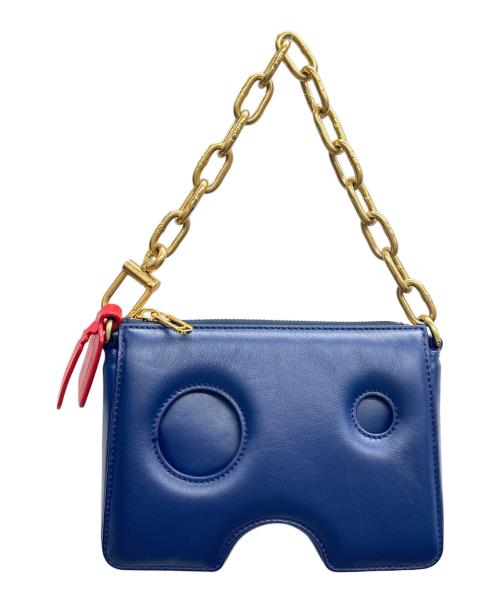 OFFWHITE（オフホワイト）OFFWHITE (オフホワイト) ハンドバッグ ネイビーブルーの古着・服飾アイテム