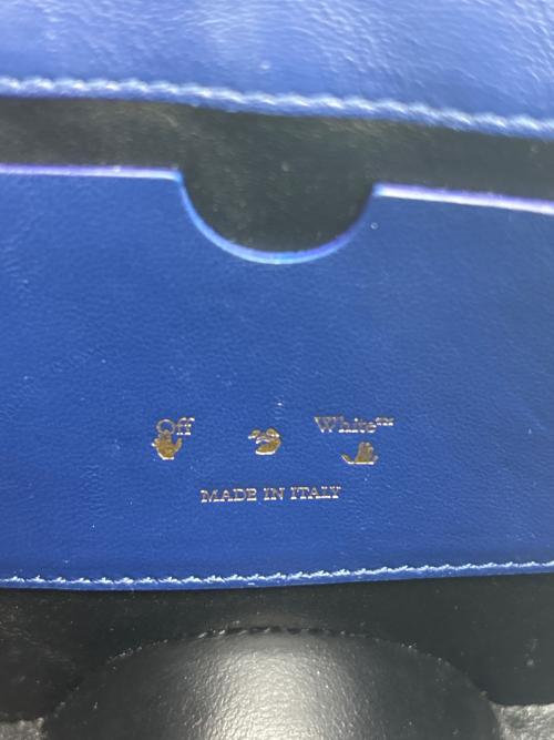 OFFWHITE（オフホワイト）OFFWHITE (オフホワイト) ハンドバッグ ネイビーブルーの古着・服飾アイテム