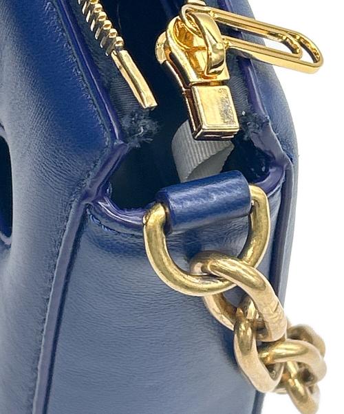 OFFWHITE（オフホワイト）OFFWHITE (オフホワイト) ハンドバッグ ネイビーブルーの古着・服飾アイテム