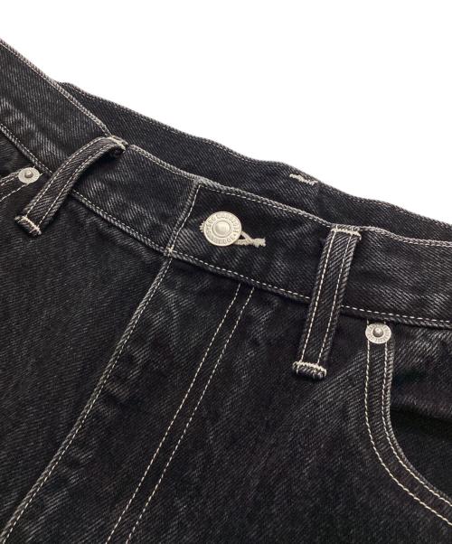 Soe（ソーイ）Soe (ソーイ) デニムパンツ ブラックの古着・服飾アイテム